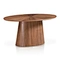 Elliptical dining table